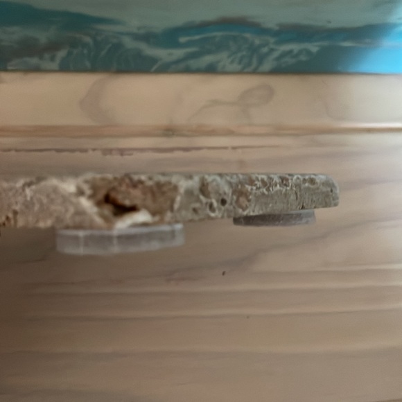 ARBONNE logo’d wood & tile coaster set NEW - Picture 10 of 11